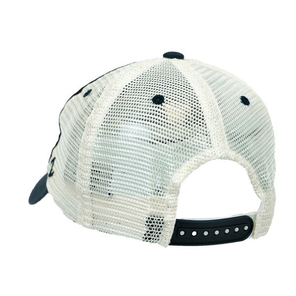 U-State Embroidered Navy White Mesh Adjustable Hat Cap